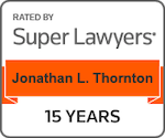 Super Lawyers 15 Years - Jonathan L. Thornton