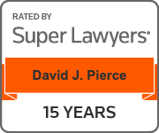 Super Lawyers 15 Years - David J. Pierce